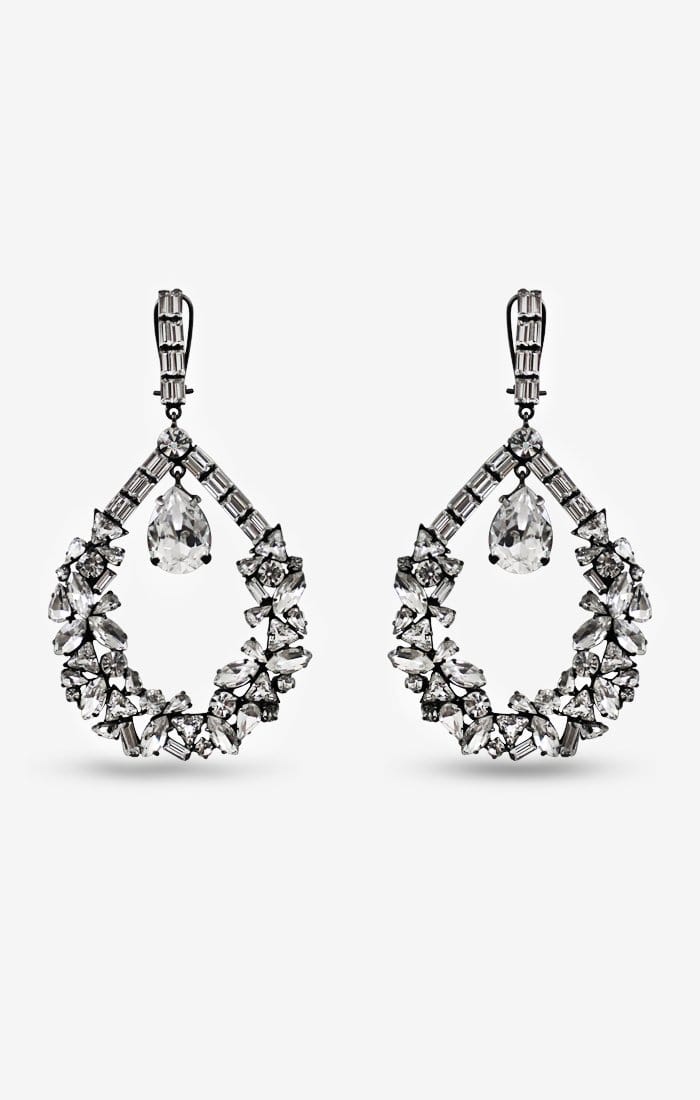 Burberry Diamond Dangler Earrings