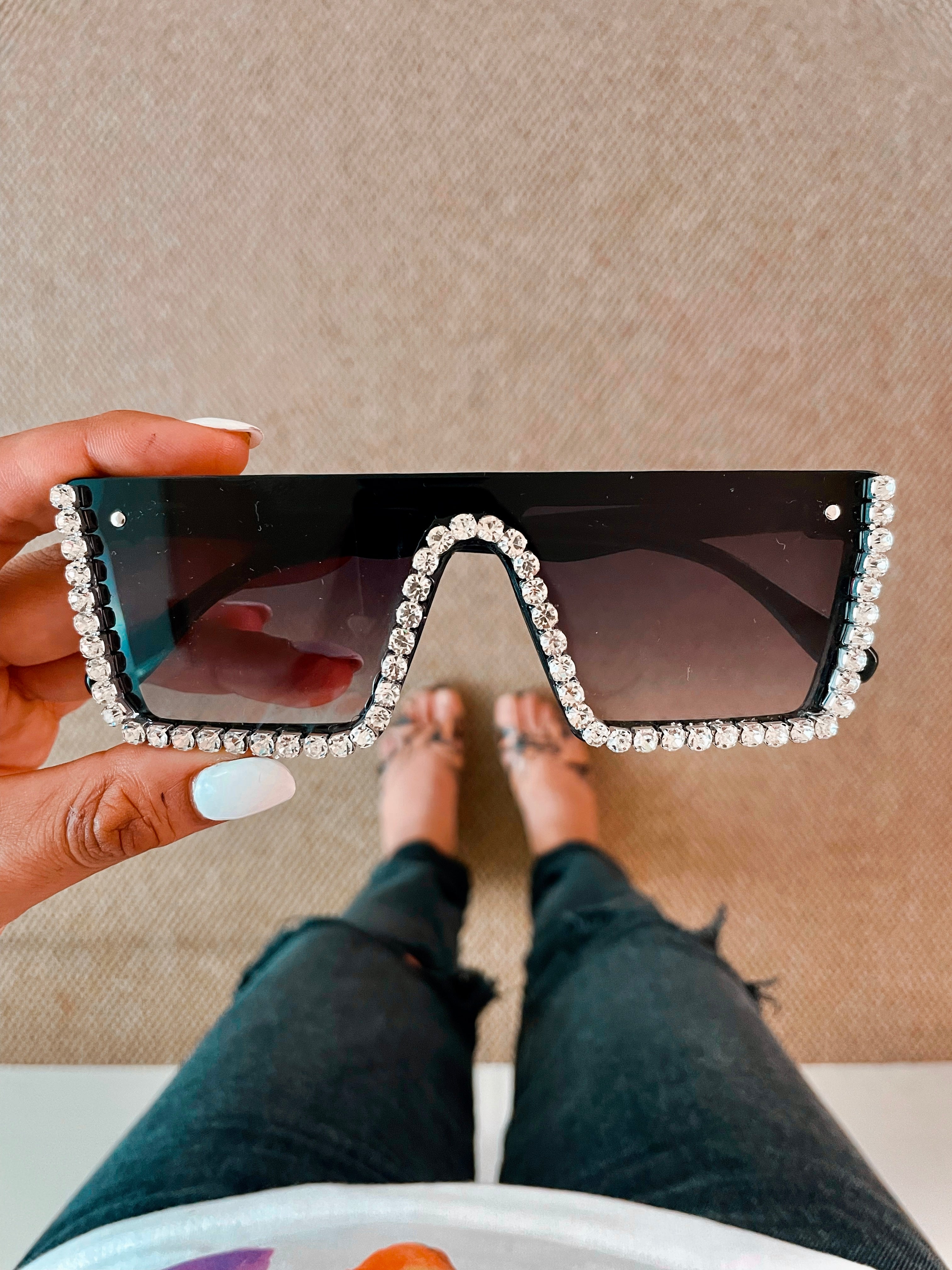 Las Vegas Jeweled Sunglasses PRERTO PRIVATE LIMITED