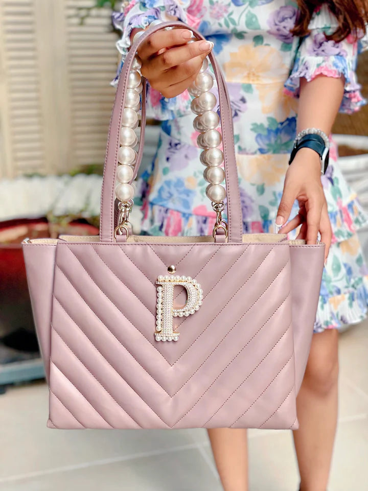 Personalized quilted tote bags on sale