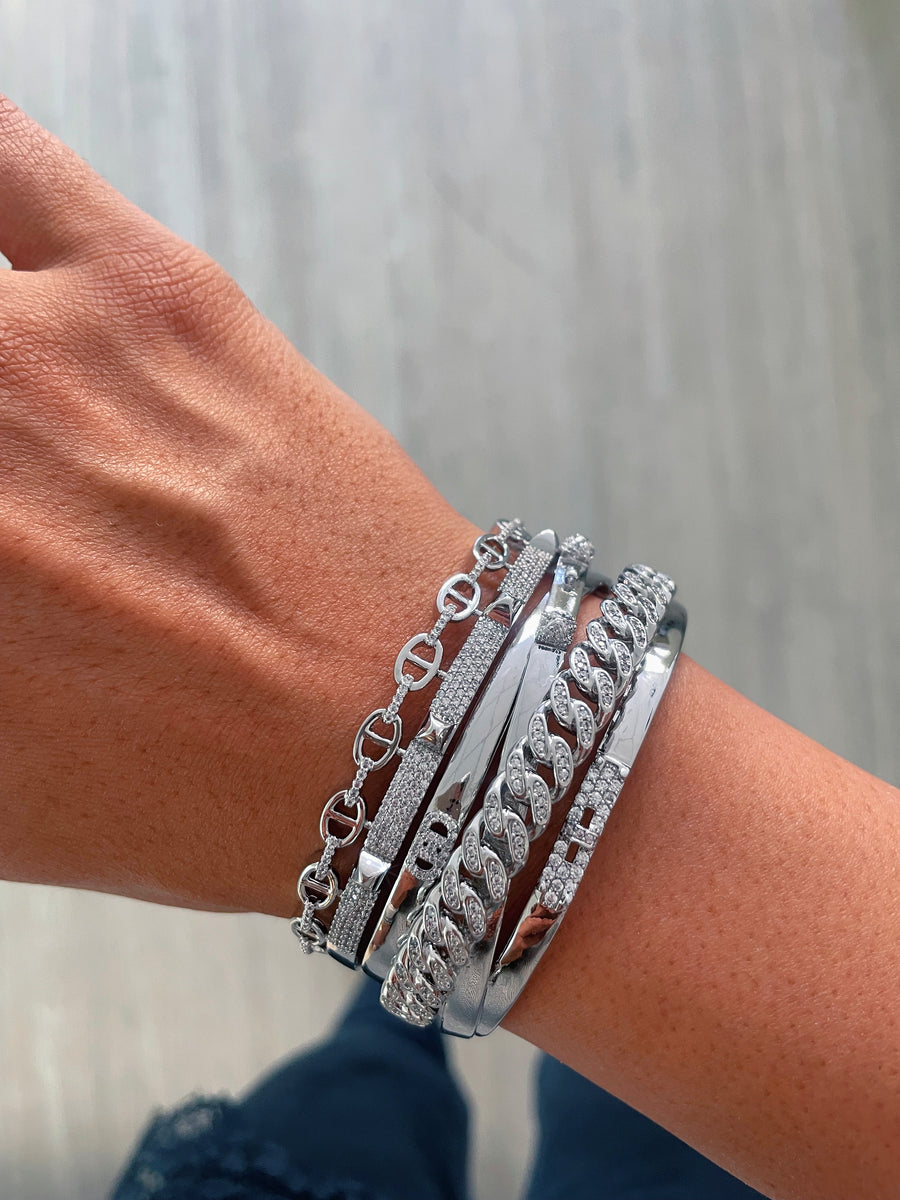 Sovereign Silver Gleam Bracelet Ensemble