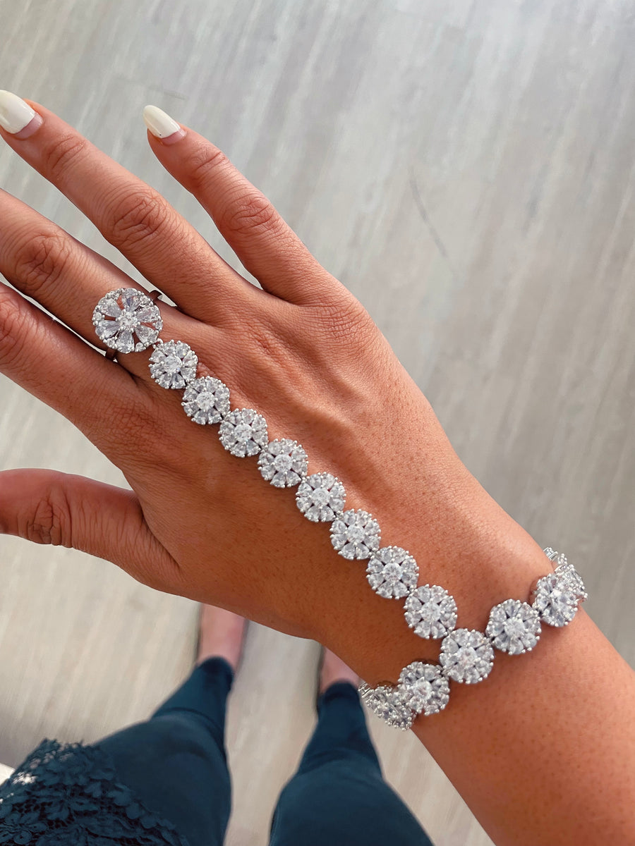 Floria Crown Bloom Hand Harness