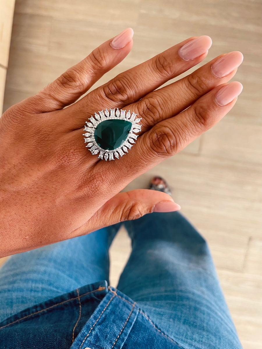 خاتم ديور بيرل الماسي