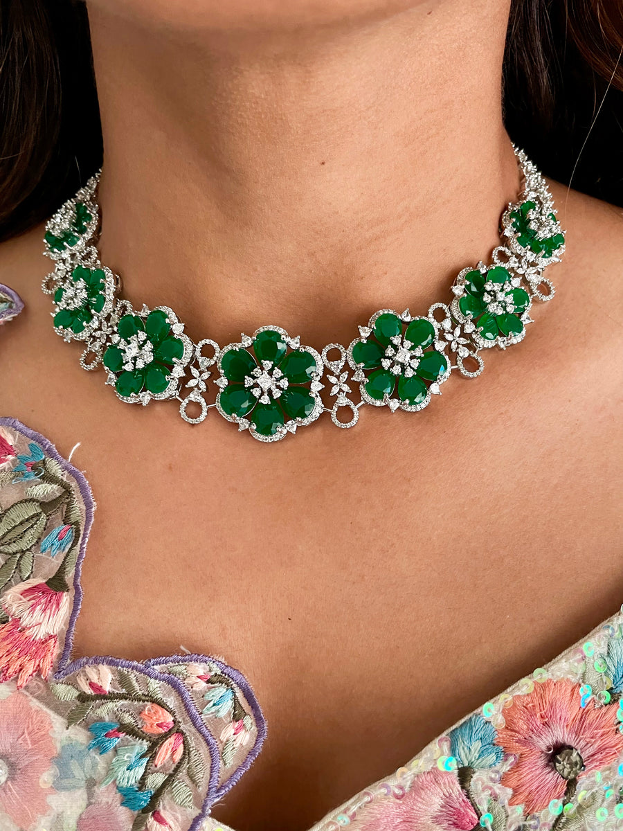 Luisa Set (oorbellen en ketting)