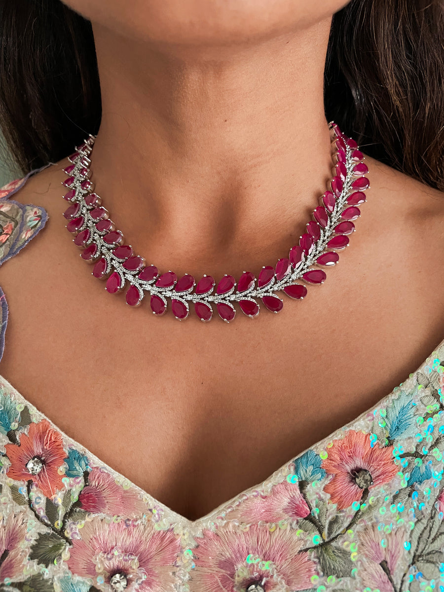 Luisa Set (oorbellen en ketting)