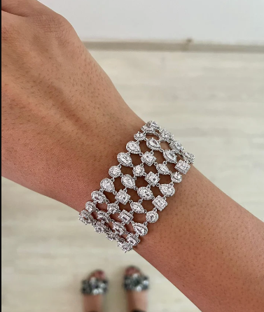 Narcis citrineset (oorbellen en ketting)