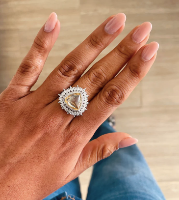 Ensemble de daffodil Citrine (boucles d'oreilles et collier)