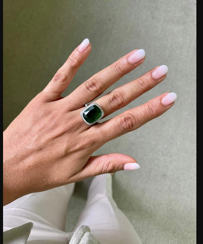 Set de citrina de narciso (aretes y collar)