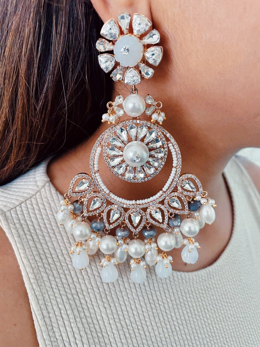 Amelie Diamond Drop Earrings