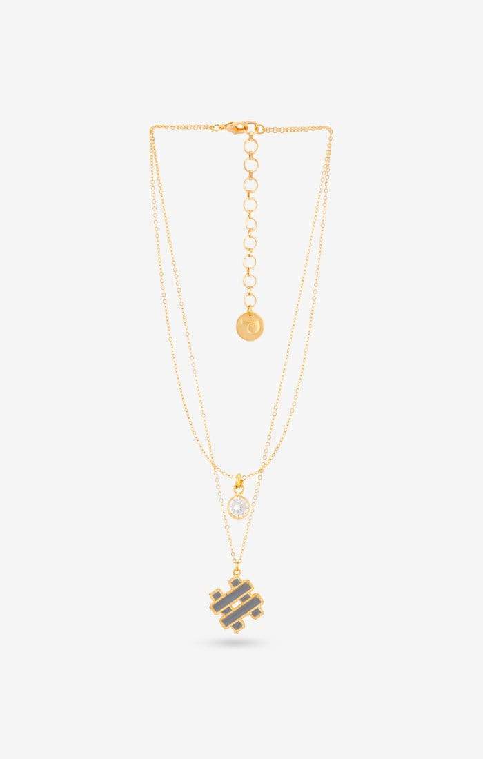 Hashtag Gold Charm Necklace