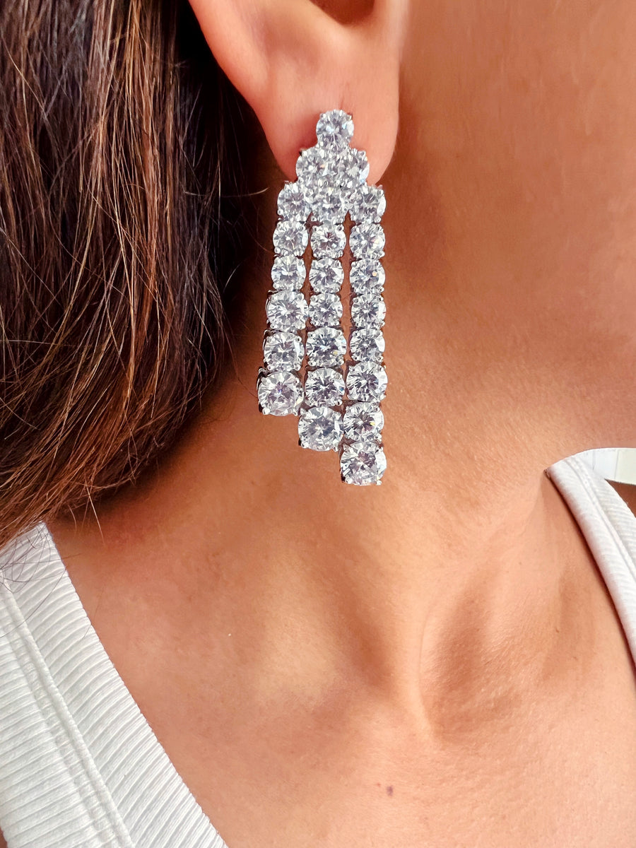 Iliana Diamonte Set (Earrings & Necklace)