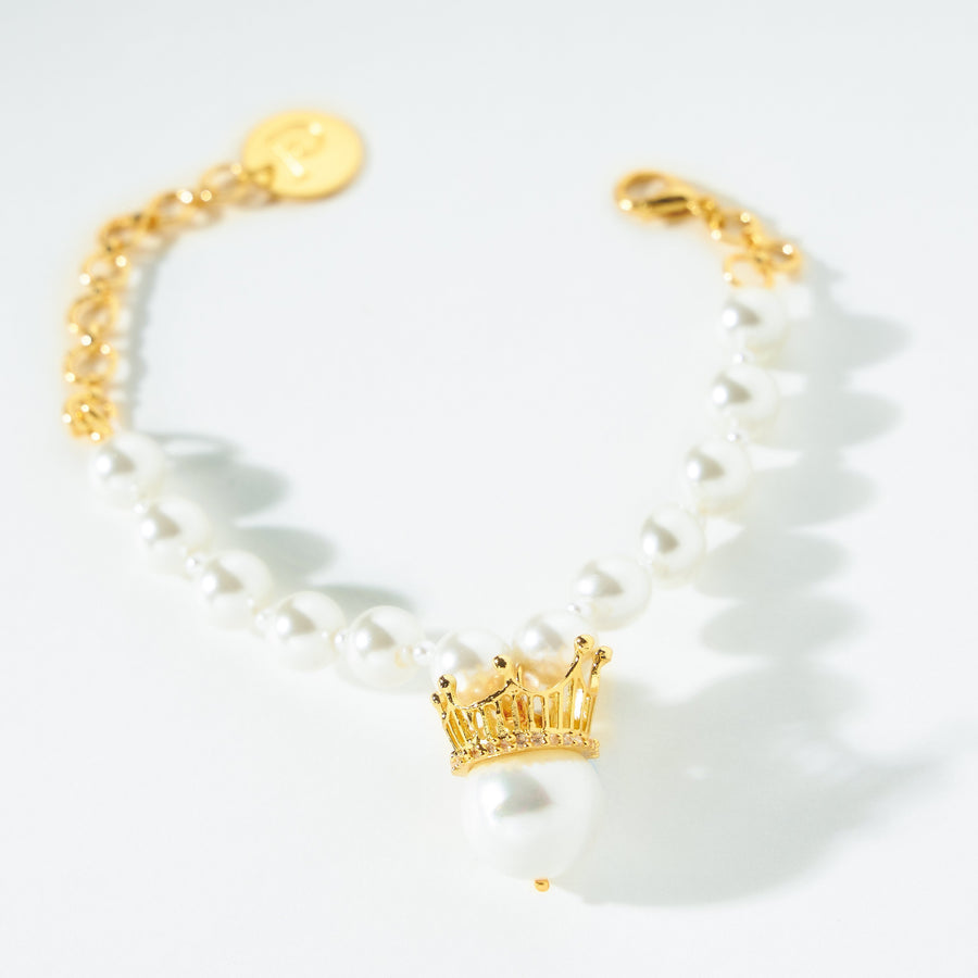 Princess Pearl Beaded Bracelet