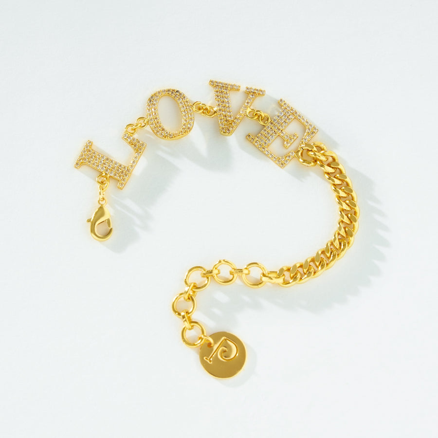 Ti Amo Gold Bracelet