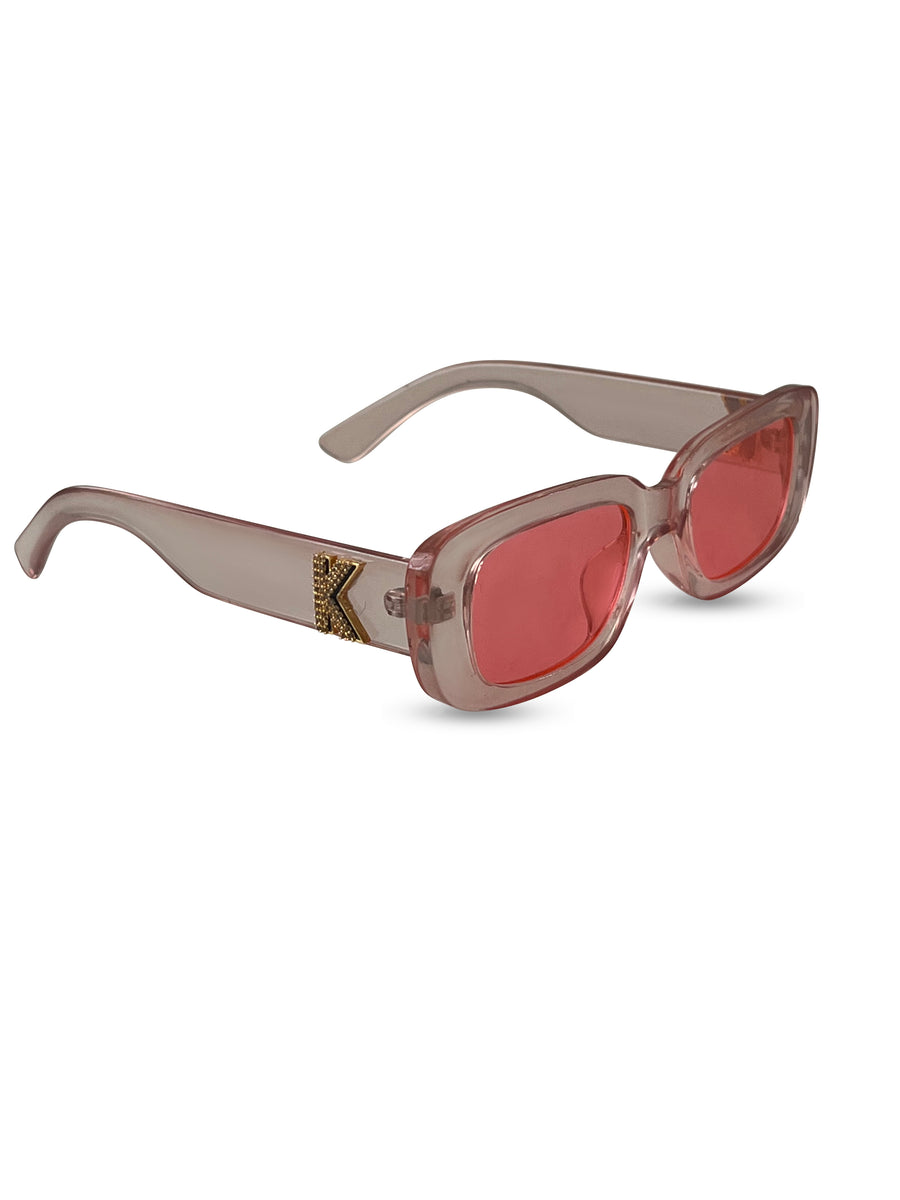 Personalized Blush Sunglasses