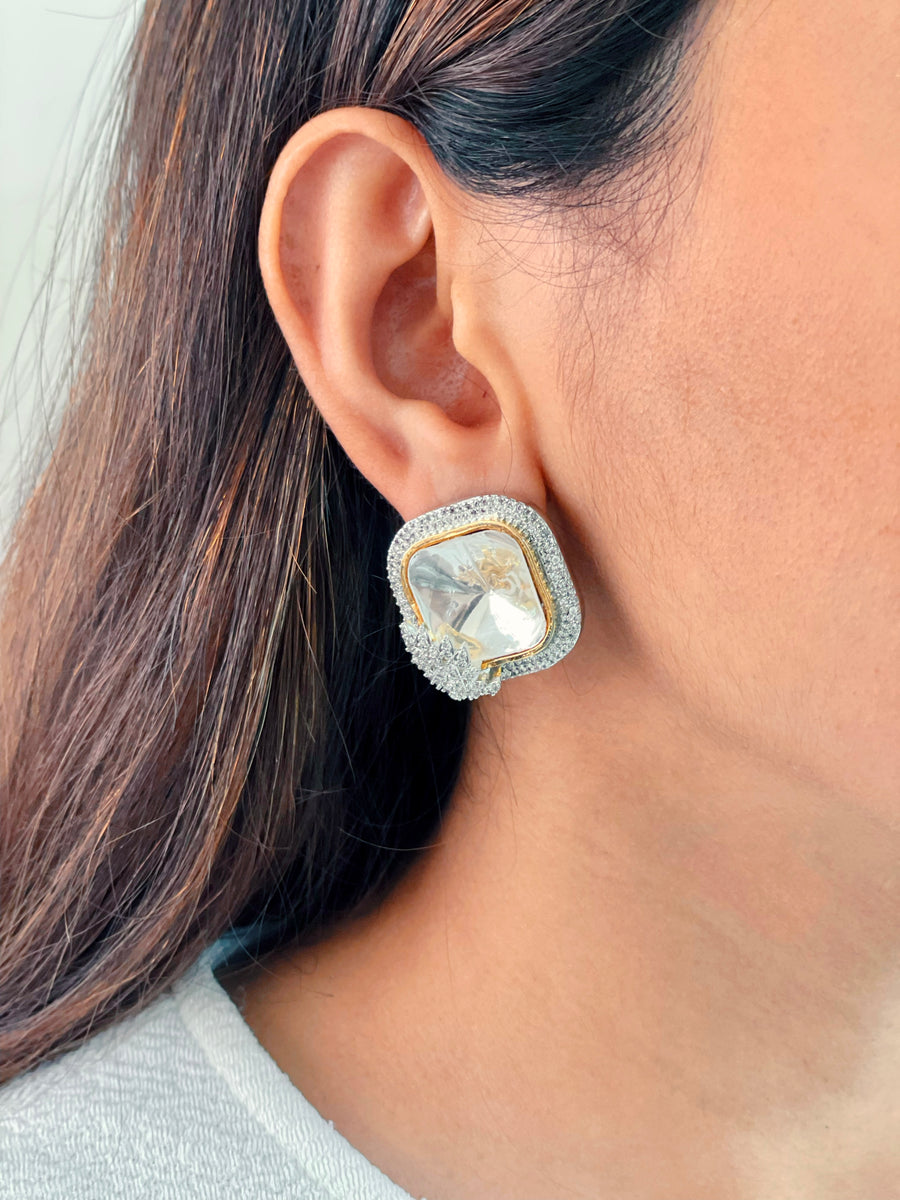 Kyla Diamond Stud Earring