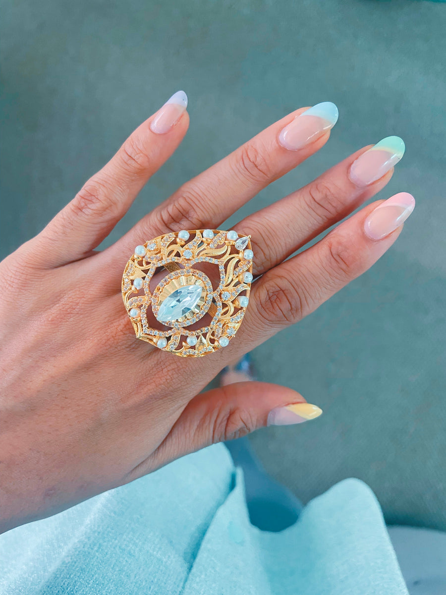 Raza Gold Diamond Ring