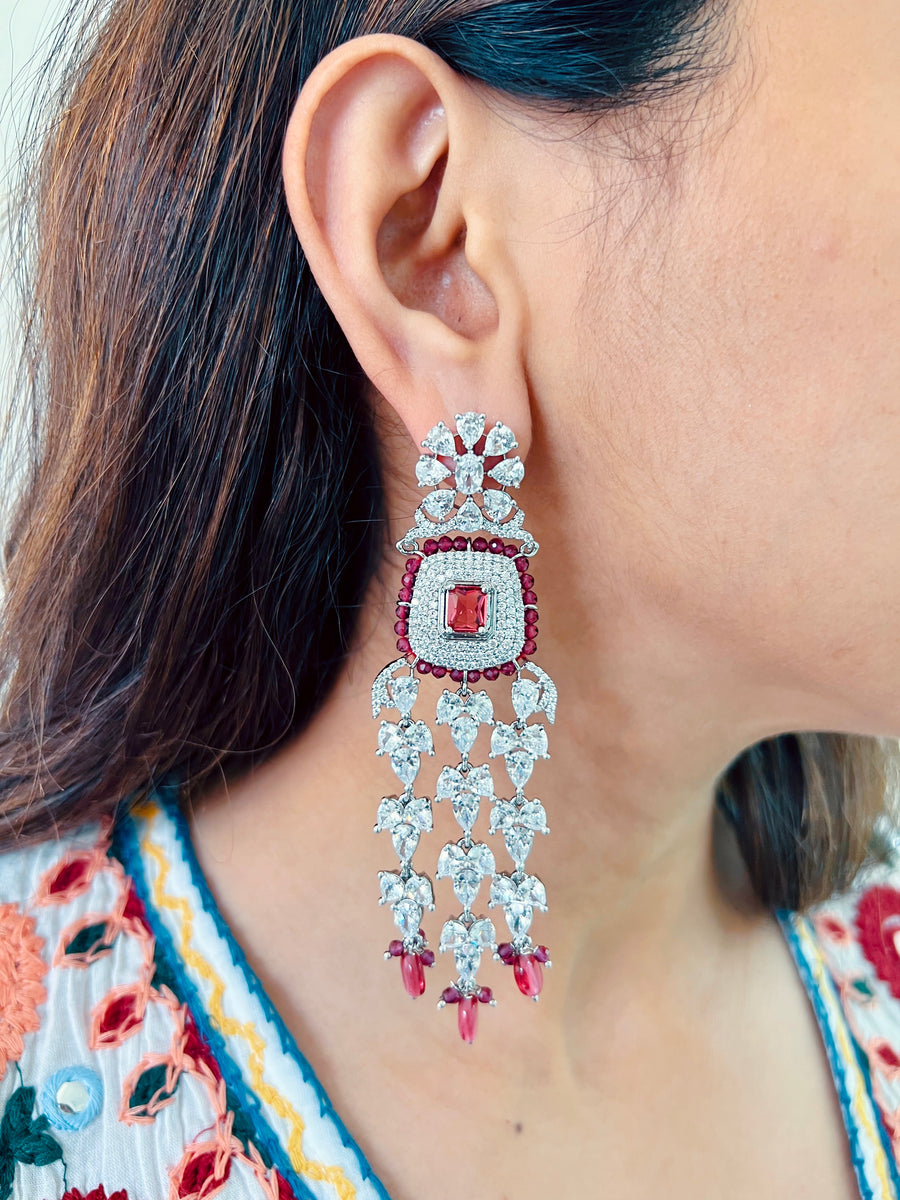 Eraka Ruby earrings