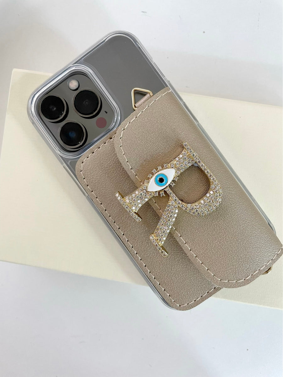 Personalized Gold Evil Eye Sling Case OnePlus