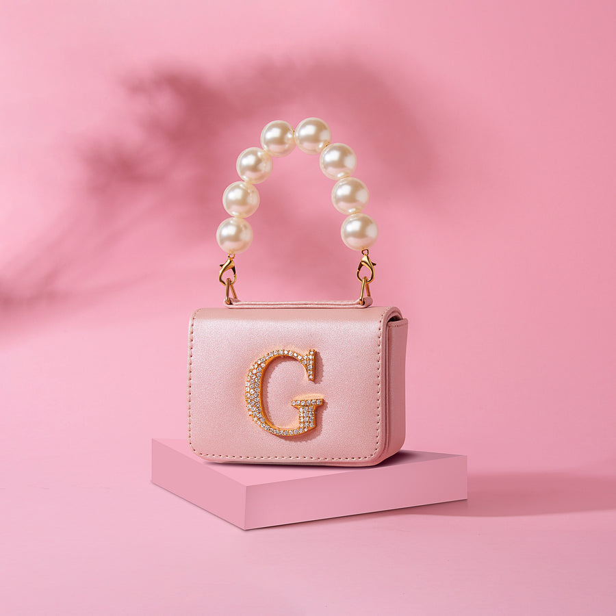 Personalized Light Pink Nano Bag