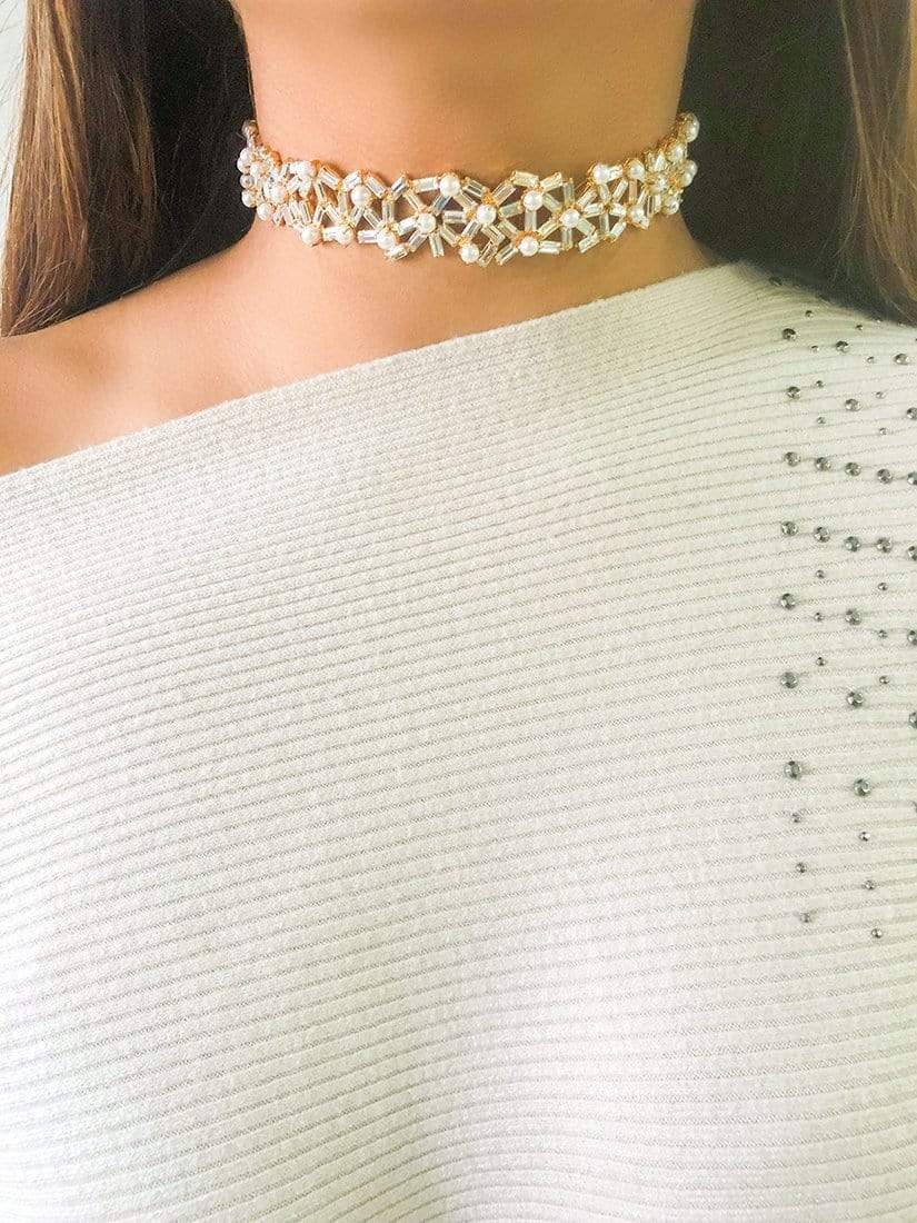 Clear Ice - Necklace