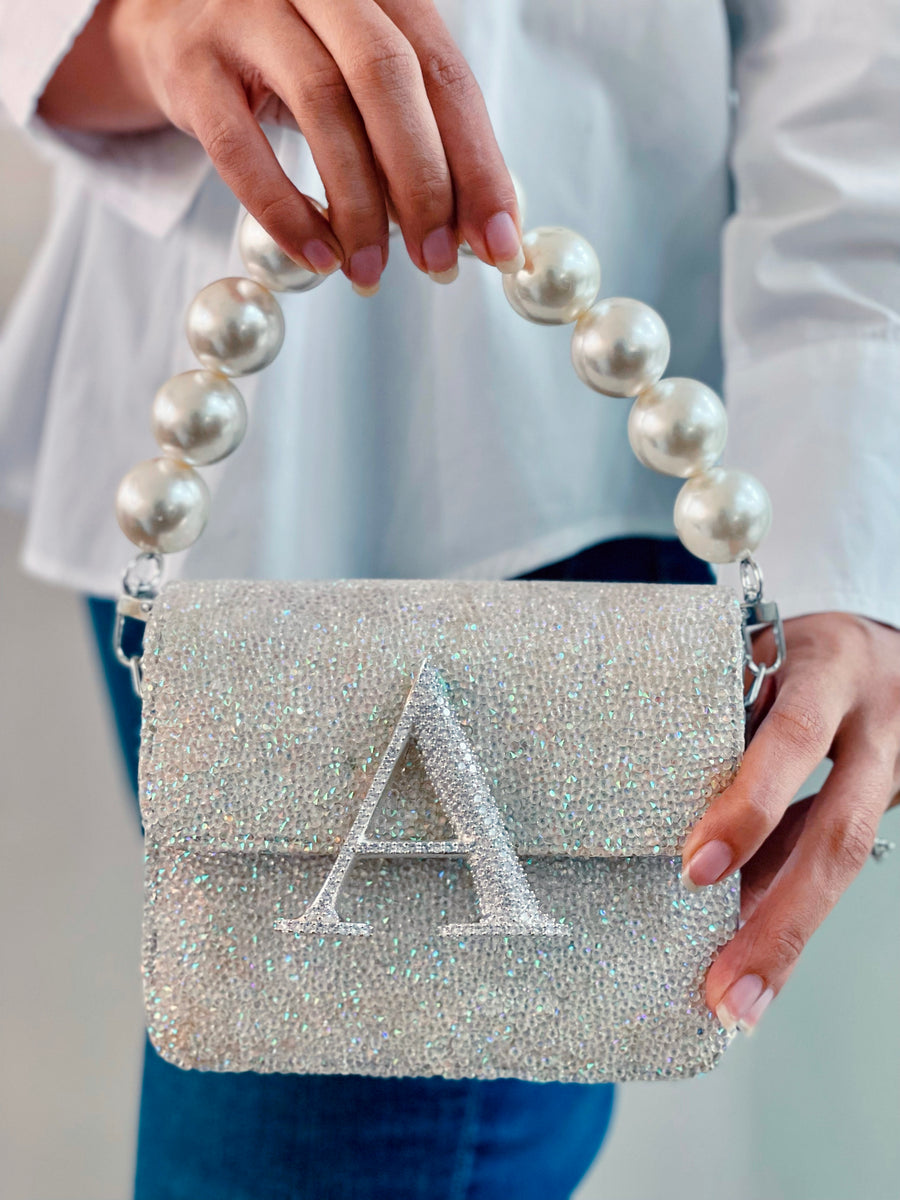 Personalized Icy Crystal Crossbody Bag