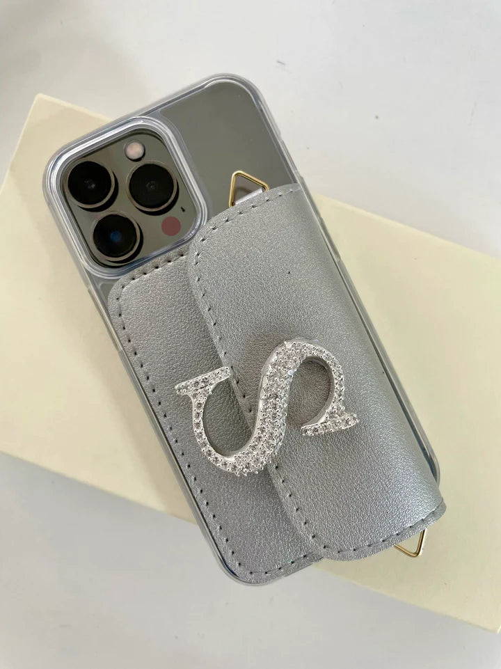 Personalized Silver Sling Case Iphone