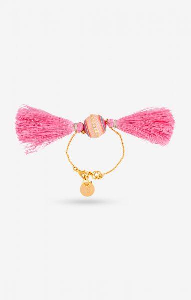 Pink Dome Bracelet