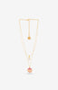 Pink Dome Necklace -
